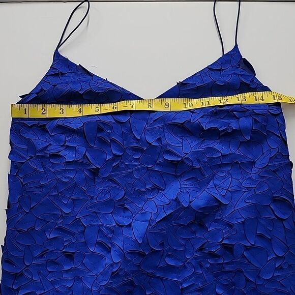 Cos Blue Laser-cut Appliqué Dress - Picture 8 of 12
